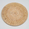 Rattan Coaster 15cm Cream KITCHEN ACCESORIES at World Of Decor NZ