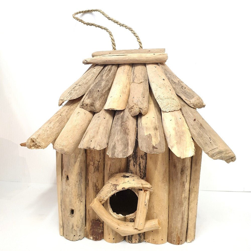 Rustic Rectangular Bird House-World Of Decor