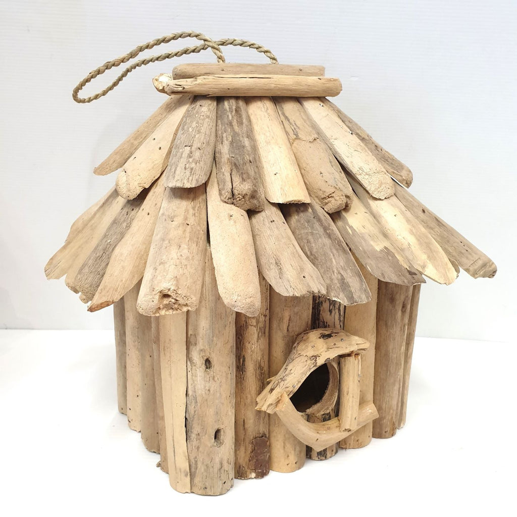 Rustic Rectangular Bird House Windchimes & Outdoors at World Of Decor NZ