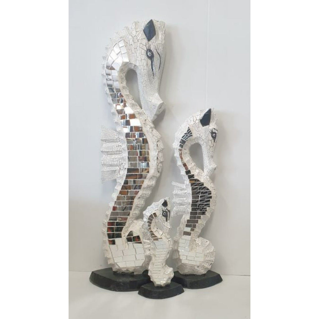 Sea Horse Sculpture - Medium at World Of Decor NZ