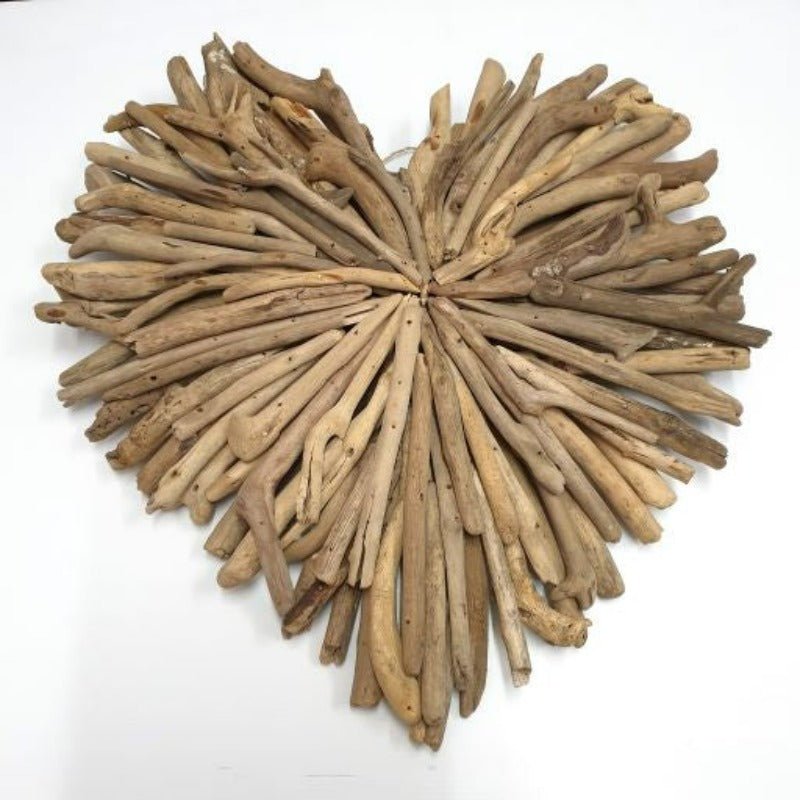Driftwood Heart Natural Wall Art, Affirmations & Hangings at World Of Decor NZ