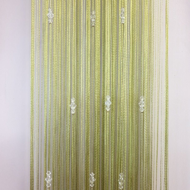 Fly String Curtain 3 Beaded - Silver Grey Home Accessories at World Of Decor NZ