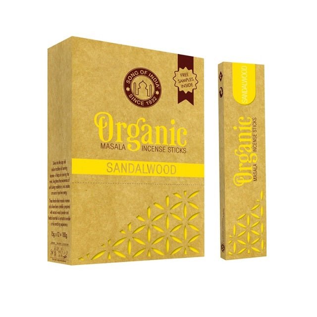 Organic Malasa Incense Stick 15g - Patchouli INCENSE at World Of Decor NZ