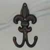 FLEUR D LIE DOUBLE WALL HOOK - WORLD OF DECOR