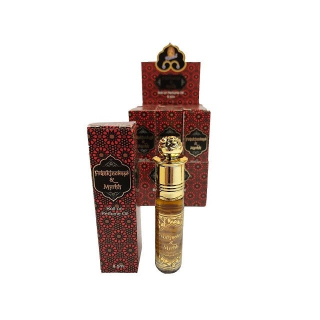 Perfume Oil Roll On 8.5ml - Frankincense & Myrrh Perfume Oil at World Of Decor NZ