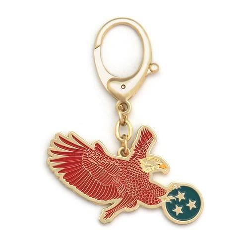 WOFS Red Eagle Keychain FENG SHUI PRODUCTS at World Of Decor NZ