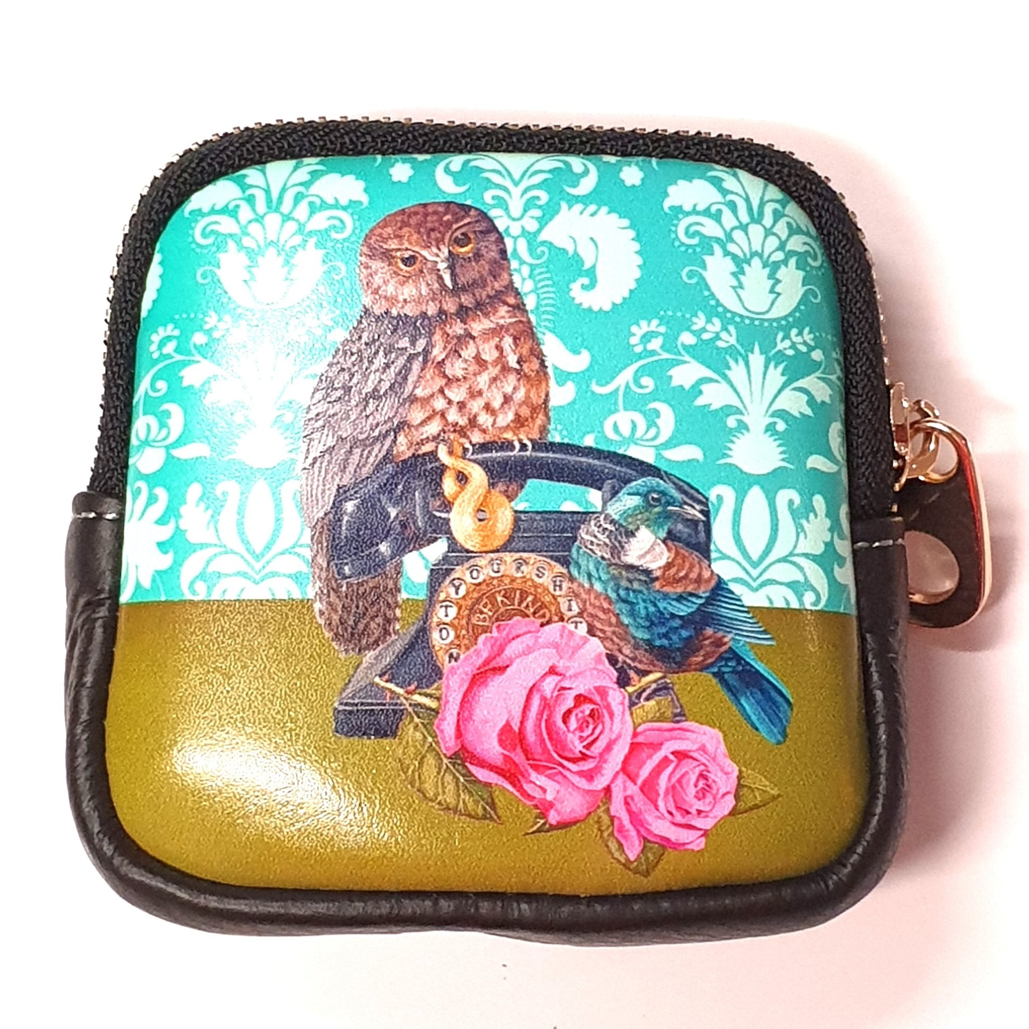 Small Crossbody Bags for Women,Round Shoulder Bag Purse,Peony Flower pink  bird,Cellphone Bags Handbags: Amazon.co.uk: Fashion