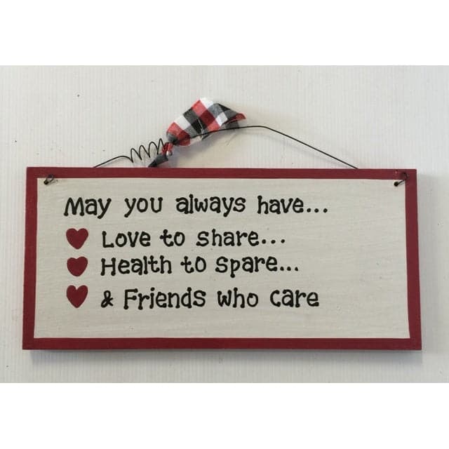 𝗠𝗮𝘆 𝗬𝗼𝘂 𝗔𝗹𝘄𝗮𝘆𝘀 𝗛𝗮𝘃𝗲... Sign WALLHANGING at World Of Decor NZ