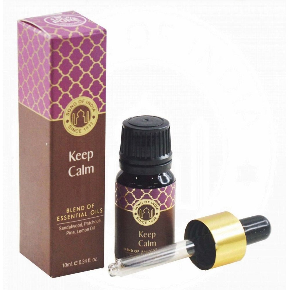 Keep Calm Essential Oil 10ml Aroma Diffuser and Essential Oil at World Of Decor NZ