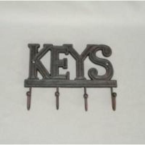 KEYS with 4 Hook HOOKS at World Of Decor NZ