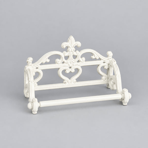 Antique Style Wall Toilet Roll Holder - Cream BATHROOM at World Of Decor NZ