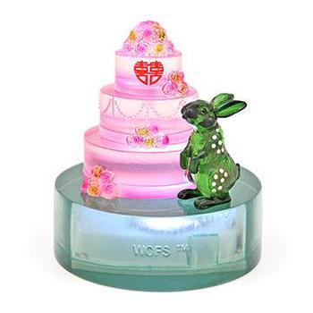 Peach Blossom Rabbit for Marriage Luck at World Of Decor NZ