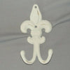 FLEUR D LIE DOUBLE WALL HOOK - WORLD OF DECOR