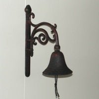 Door Bell Cast Iron METAL/CAST IRON at World Of Decor NZ