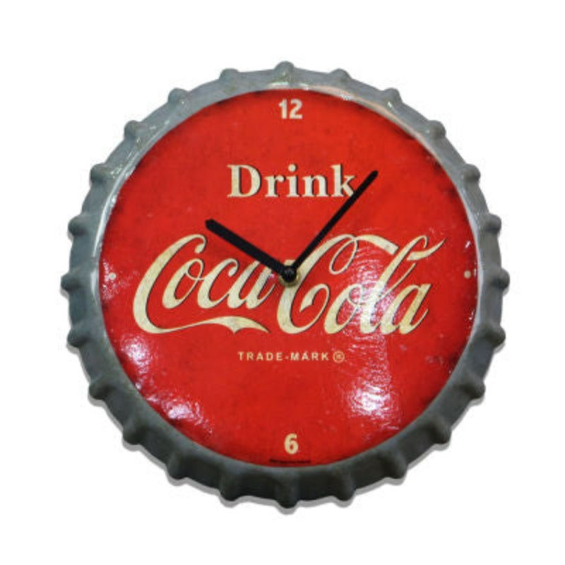 CoCa Cola Wall Clock CLOCK at World Of Decor NZ