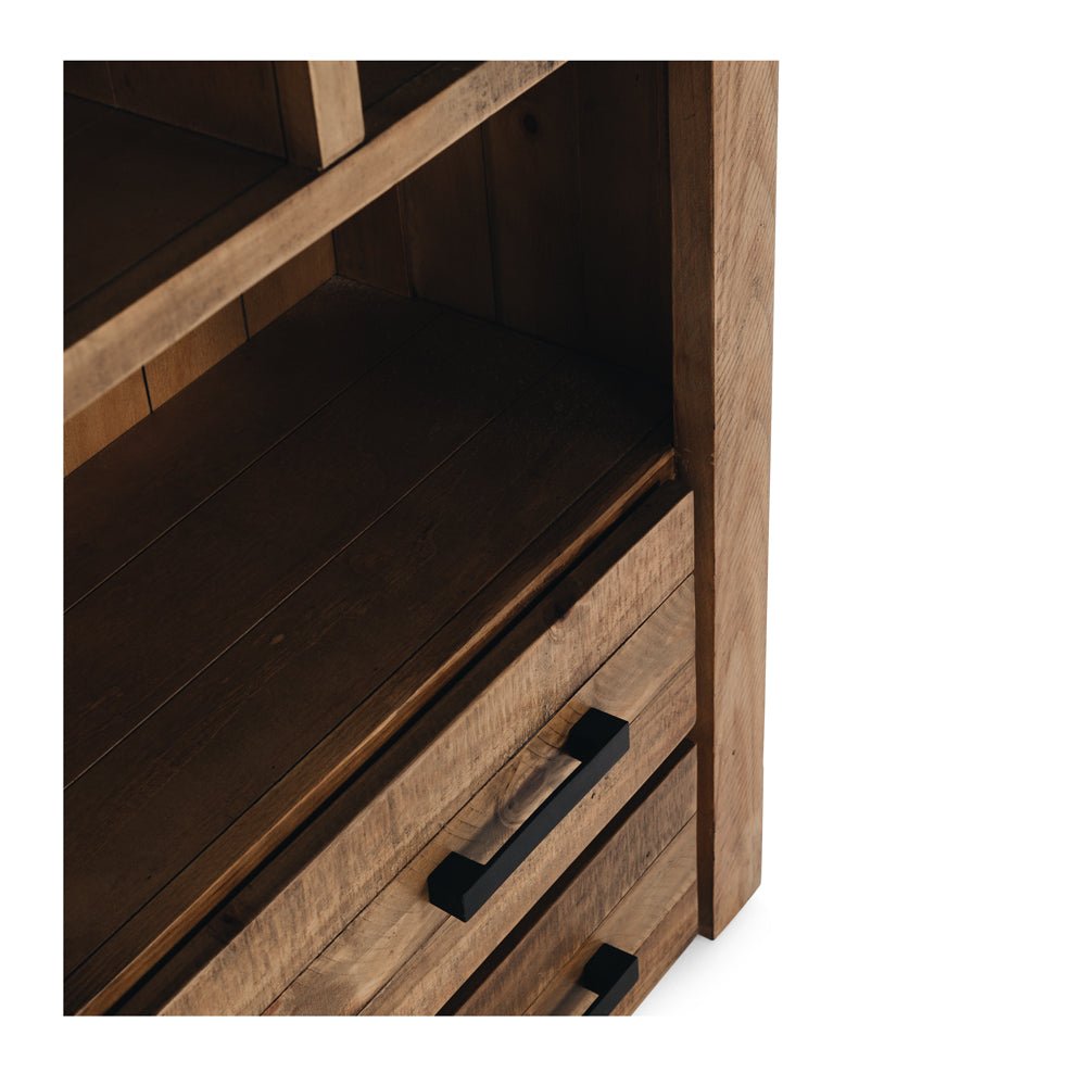 Rustick Pine Display/Bookcase FURNITURE at World Of Decor NZ