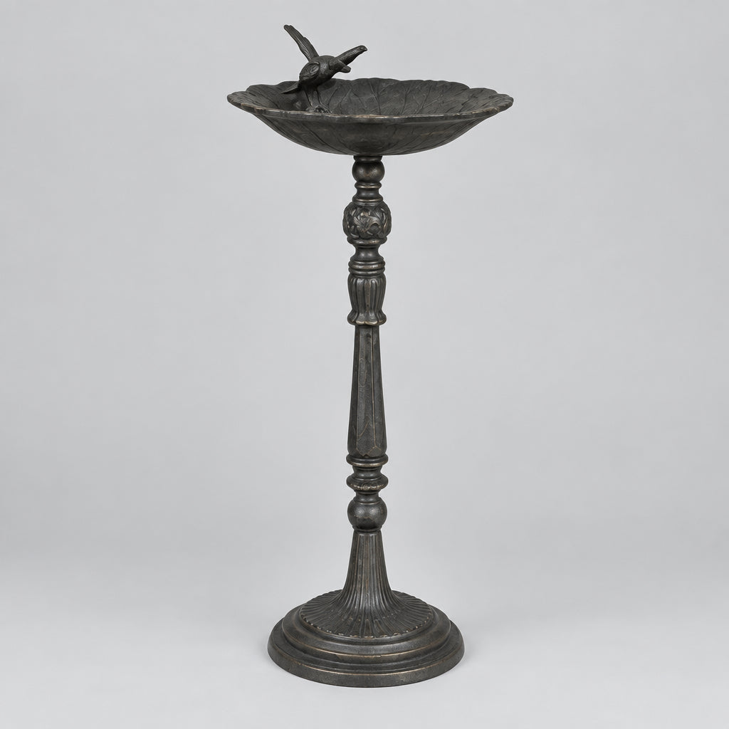 Bird Bath Cast Iron GARDEN & OUTDOOR at World Of Decor NZ