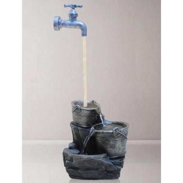 Donglin Furniture Tabletop Water Fountain With LED Light, 59 OFF