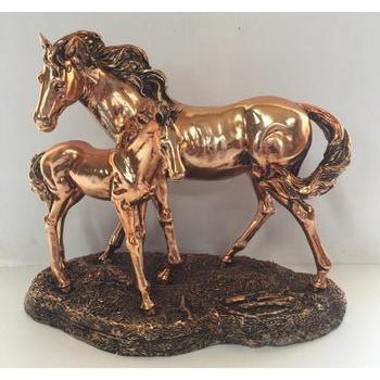 Horse and Foal Statue SCULPTURE/ORNAMENT & ANIMAL at World Of Decor NZ