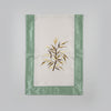 Fabric Table Runner Green/White Home Accessories at World Of Decor NZ