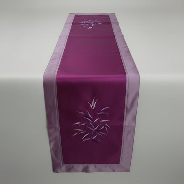 Fabric Table Runner Purple Home Accessories at World Of Decor NZ