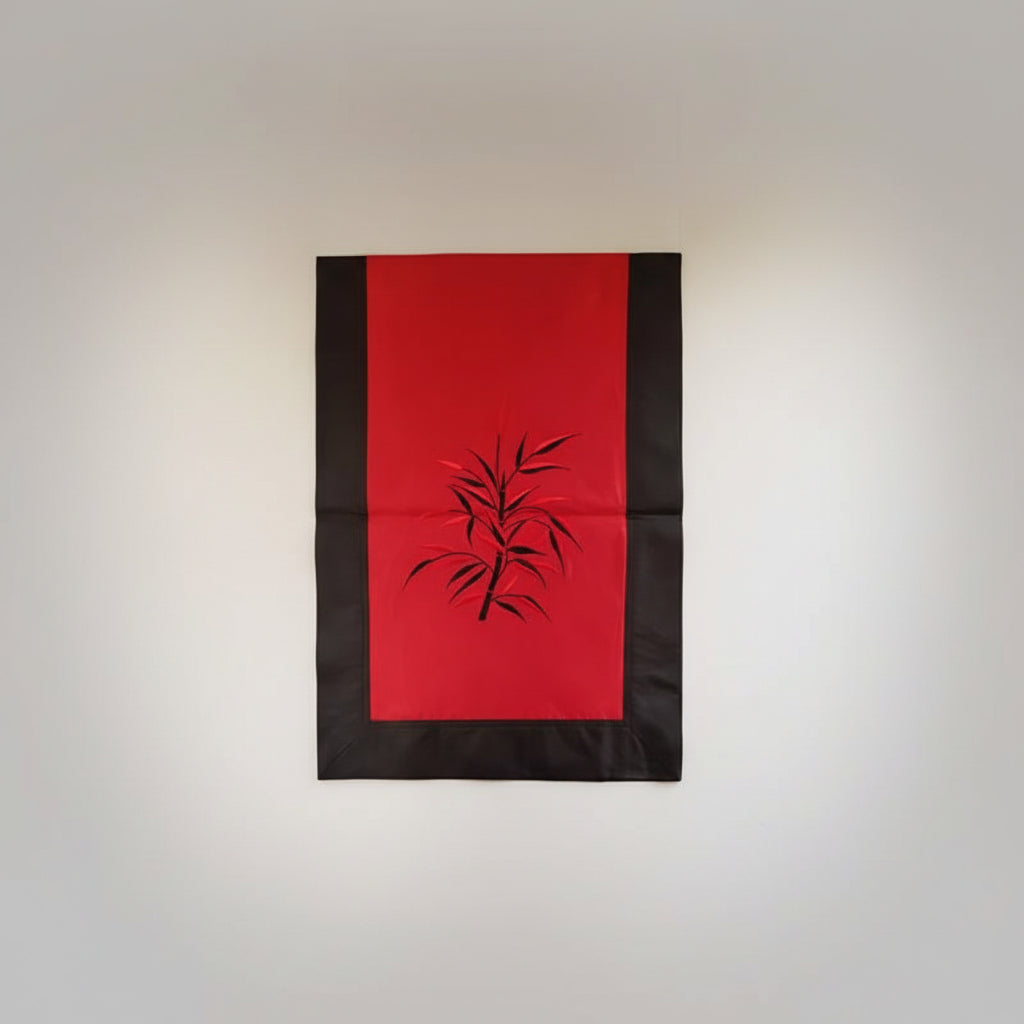 Fabric Table Runner Red Home Accessories at World Of Decor NZ