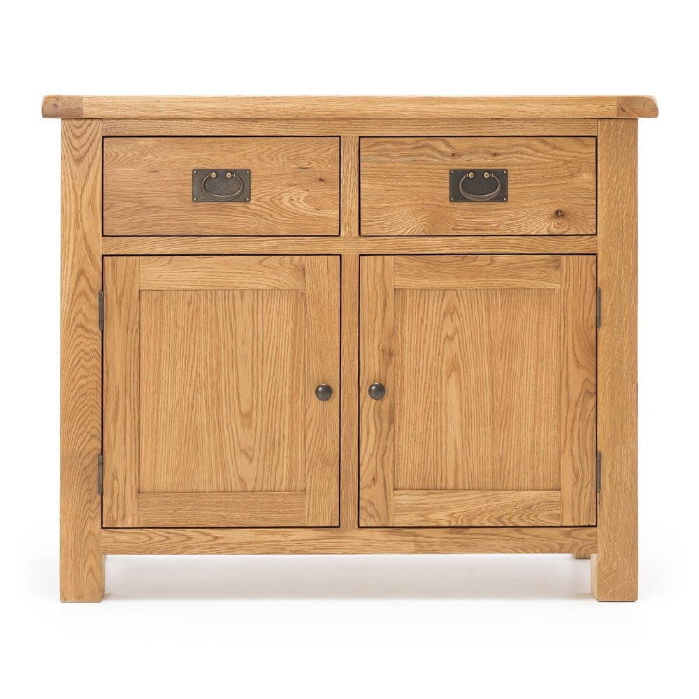 Buffet Cabinet 2 door 2 drawer - Oak FURNITURE at World Of Decor NZ