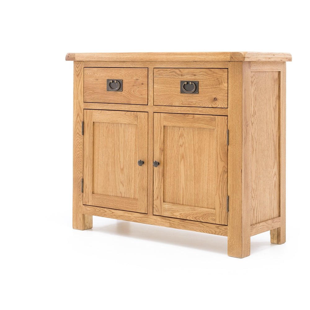 Buffet Cabinet 2 door 2 drawer - Oak FURNITURE at World Of Decor NZ