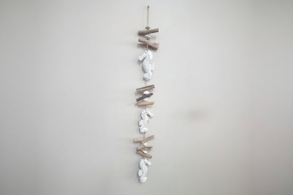 Hanging Mobile Driftwood 100cm - Seahorse Wall Art, Affirmations & Hangings at World Of Decor NZ