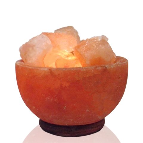 Himalayan Salt Lamp Bowl Of Fire 12w SALT LAMP at World Of Decor NZ