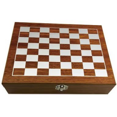 Hip Flask and Chess Set - Harley Davidson MEN CAVE at World Of Decor NZ