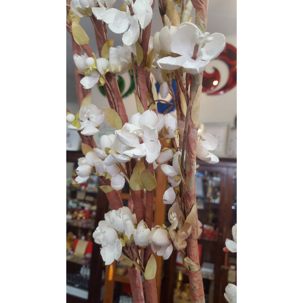 Cherry Blossom White Artificial Flowers at World Of Decor NZ