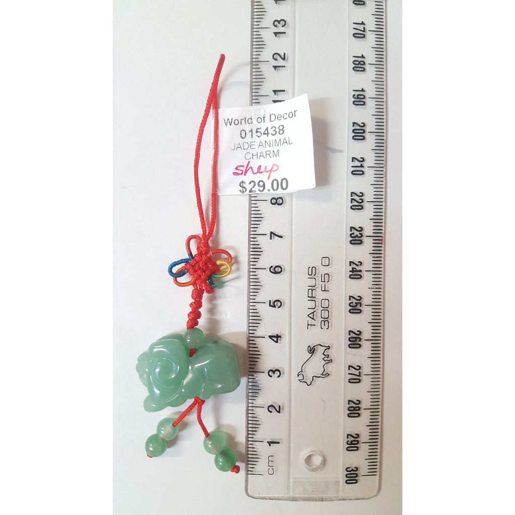 Chinese Zodiac Animal Stone/Jade Charm - Sheep FENG SHUI PRODUCTS at World Of Decor NZ