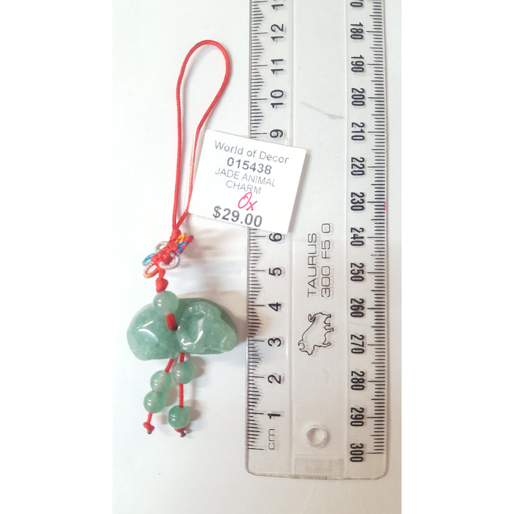 Chinese Zodiac Animal Stone/Jade Charm - Sheep FENG SHUI PRODUCTS at World Of Decor NZ