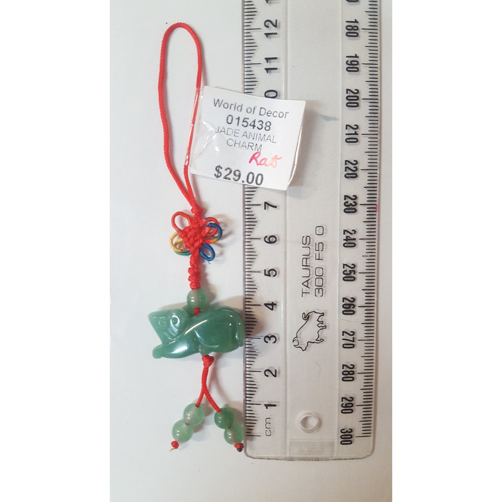 Chinese Zodiac Animal Stone/Jade Charm - Sheep FENG SHUI PRODUCTS at World Of Decor NZ