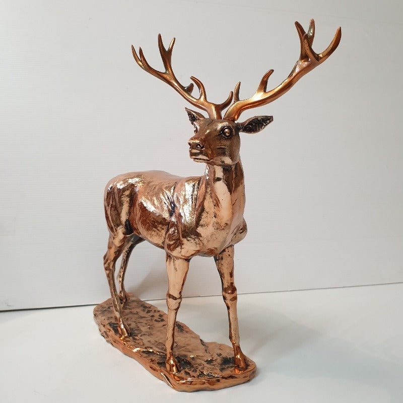 Deer Stag Statue SCULPTURE/ORNAMENT & ANIMAL at World Of Decor NZ