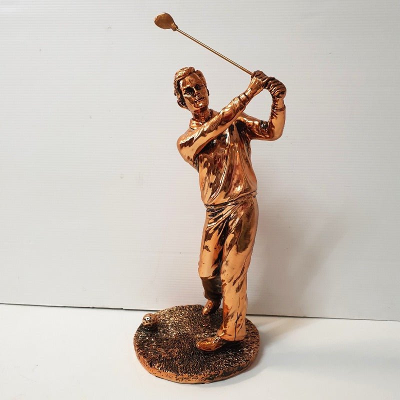 GOLFER SCULPTURE/ORNAMENT & ANIMAL at World Of Decor NZ
