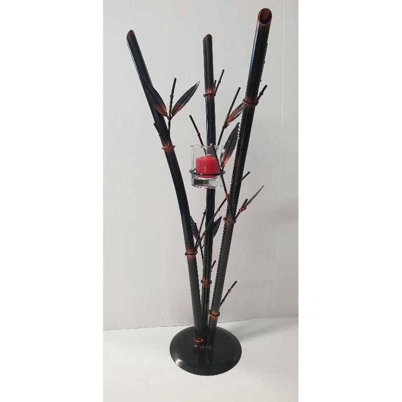Metal Bamboo Branch 1 Candle Holders at World Of Decor NZ