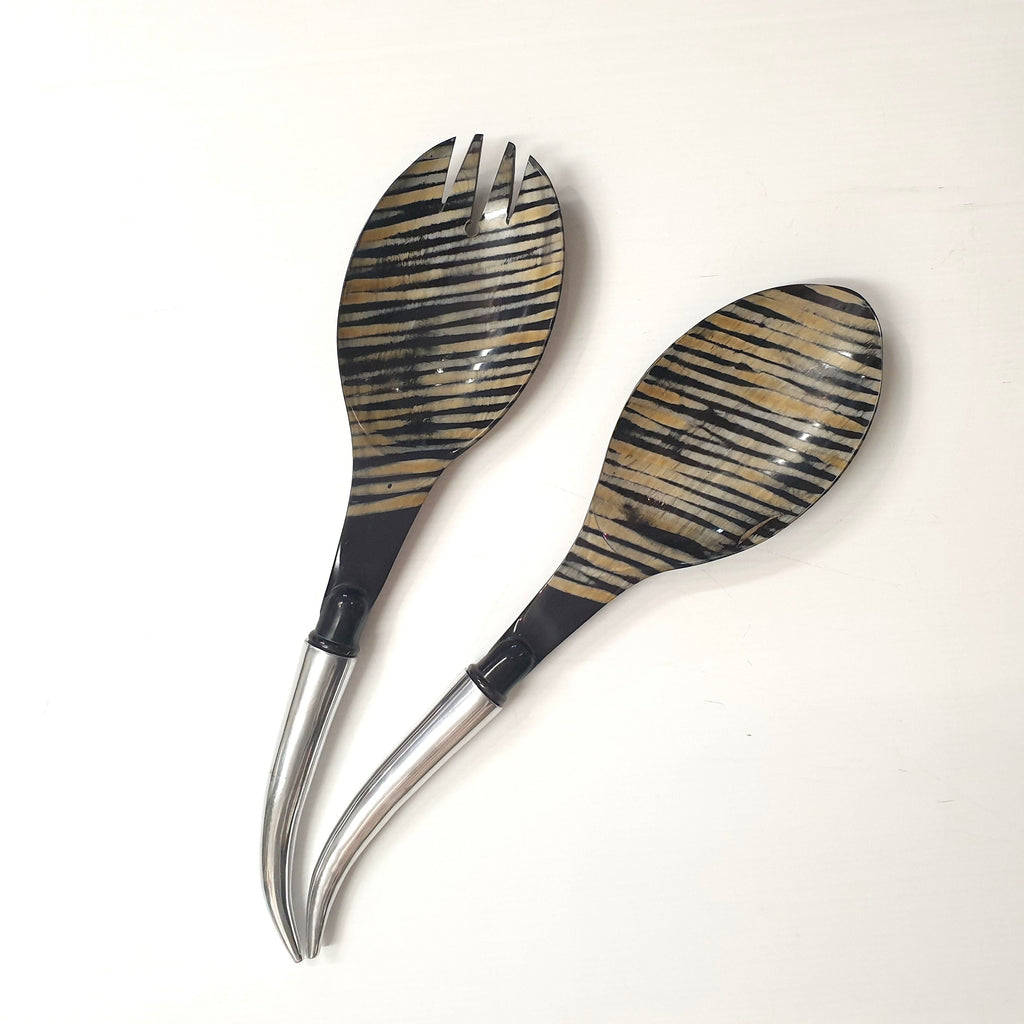 Benito Horn Salad Server KITCHEN ACCESORIES at World Of Decor NZ