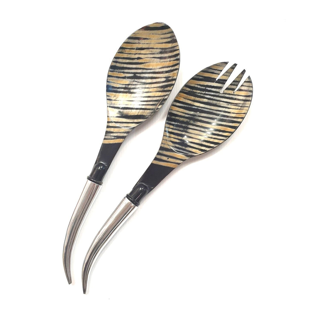 Benito Horn Salad Server KITCHEN ACCESORIES at World Of Decor NZ
