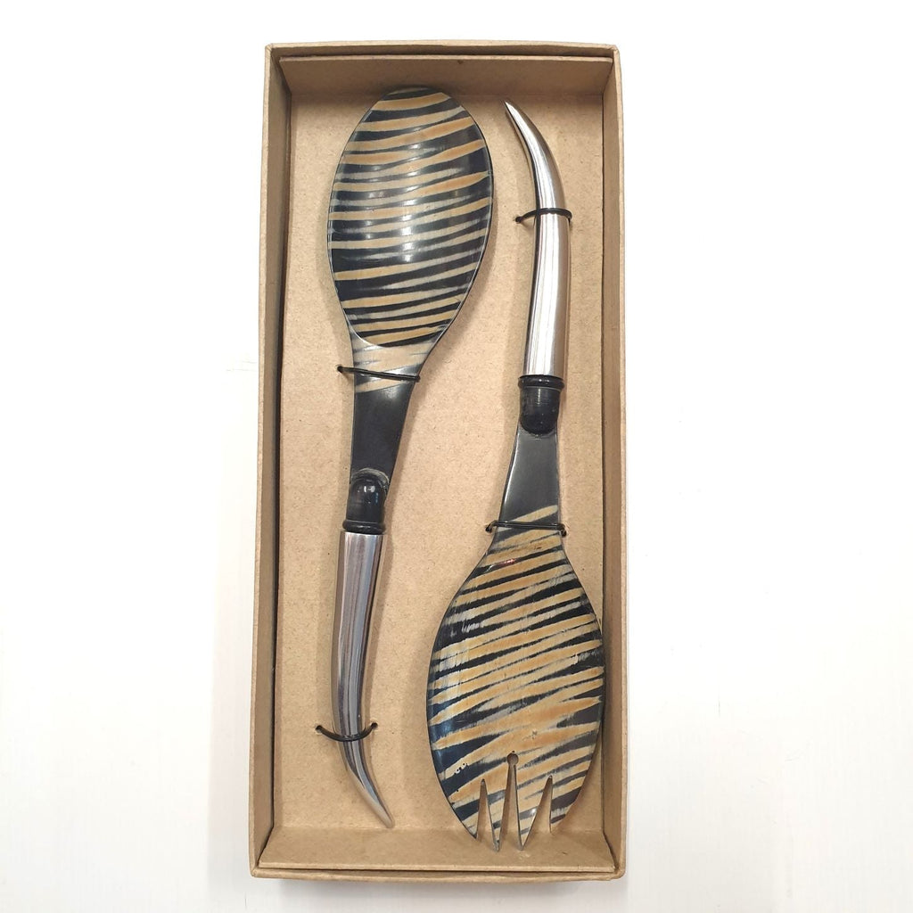 Benito Horn Salad Server KITCHEN ACCESORIES at World Of Decor NZ
