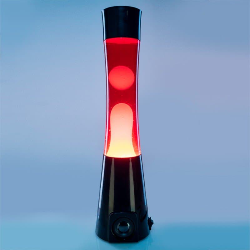 Black/Red/Yellow Motion Lava Lamp Bluetooth Speaker LAVA LAMP at World Of Decor NZ