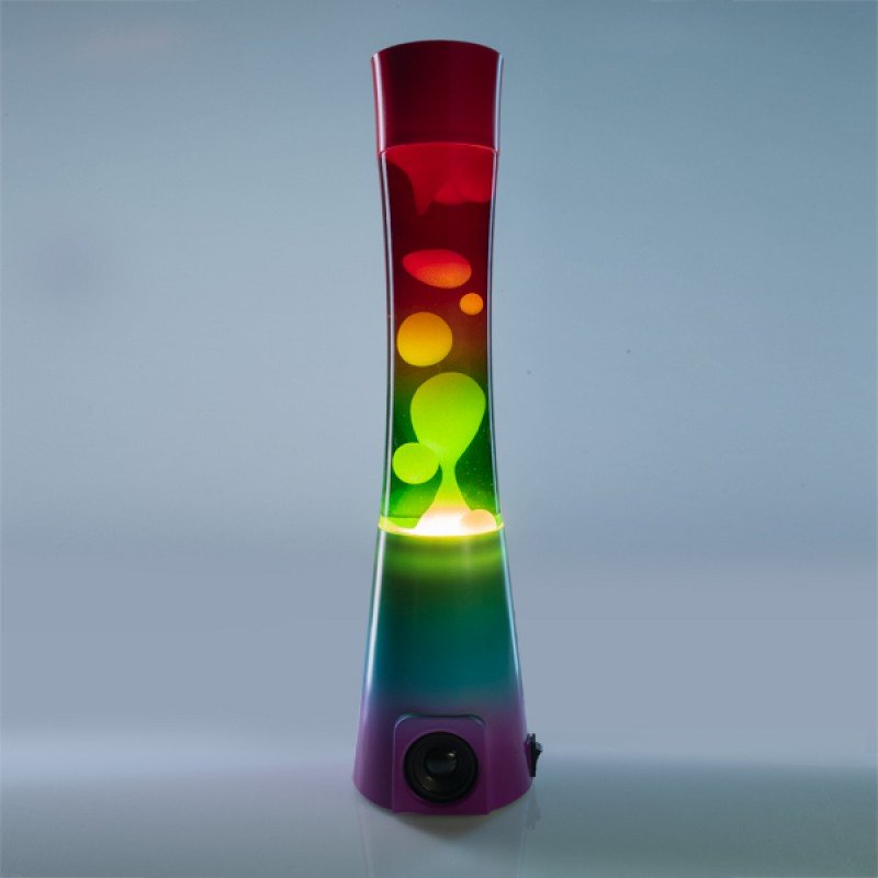 Rainbow Lava Lamp Bluetooth Speaker LAVA LAMP at World Of Decor NZ