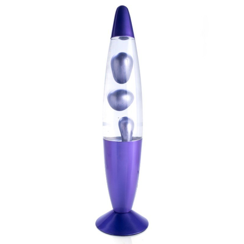 Metallic Lava Lamp - Purple LAVA LAMP at World Of Decor NZ