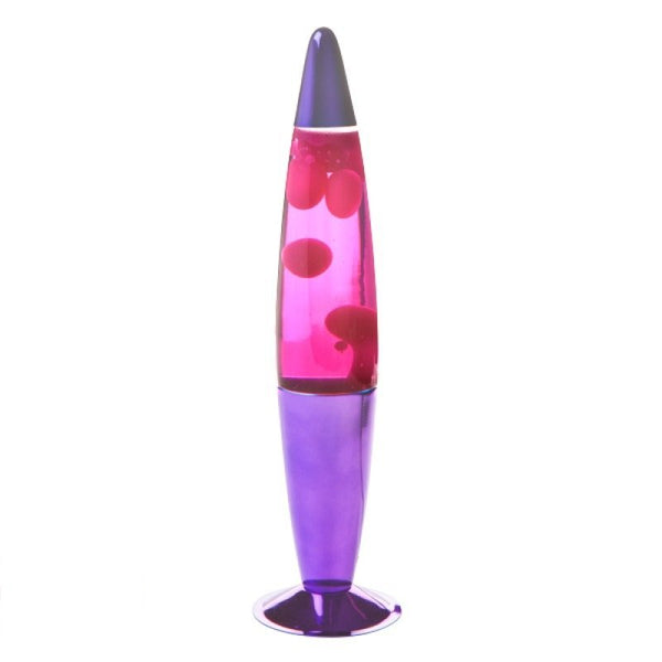 Metallic Lava Lamp-Purple/Pink at World Of Decor NZ