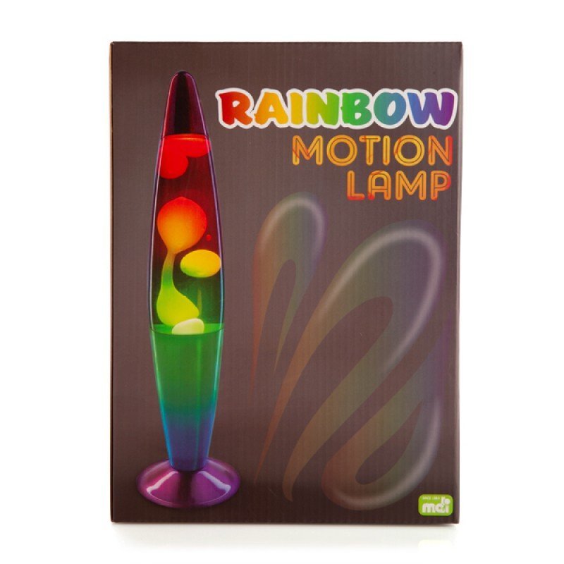 Peace Lava Lamp - Rainbow LAVA LAMP at World Of Decor NZ