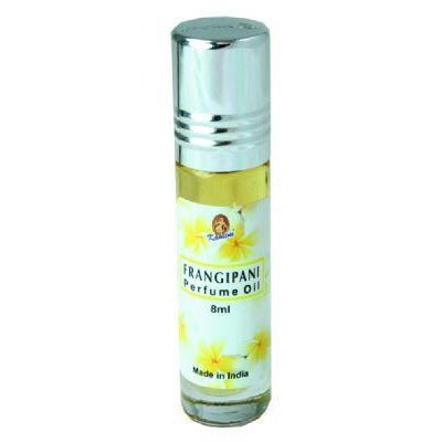 Kamini Perfume Oil 8ml Roll - On Bottle, Frangipani Perfume Oil at World Of Decor NZ