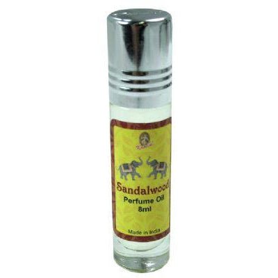 Kamini Perfume Oil 8ml Roll - On Bottle, Sandalwood Perfume Oil at World Of Decor NZ