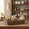 Kubu Robe Handle Rectangular Rattan Trays - Large Cane & Rattan at World Of Decor NZ