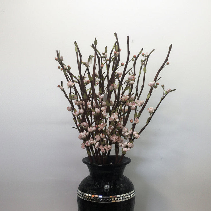 Light Pink Cherry Blossom Set of 3 Artificial Flowers at World Of Decor NZ